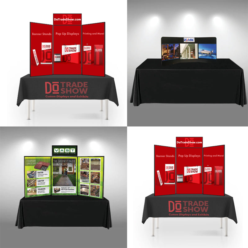 Tabletop Folding Panel Displays DoTradeshow