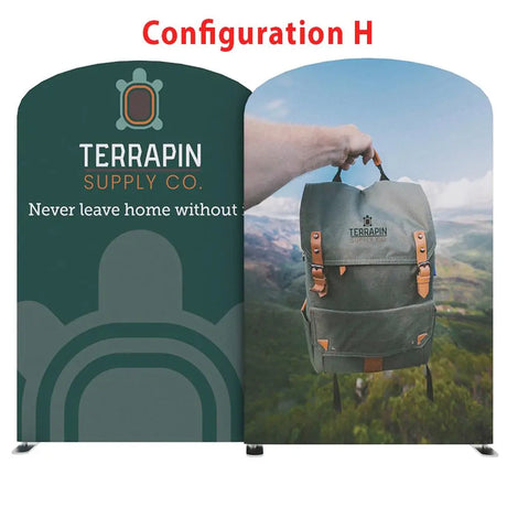 10ft EZ-Tube Configurations - 2 Parts DoTradeshow