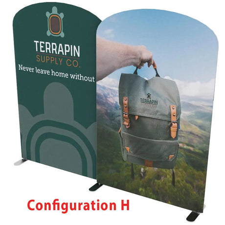 10ft EZ-Tube Configurations - 2 Parts DoTradeshow