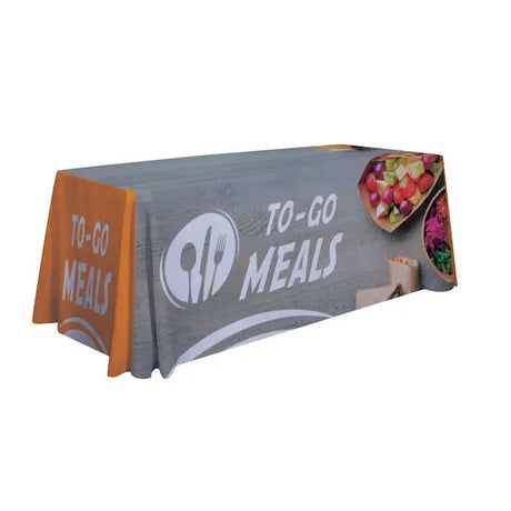 Printed Table Throw - Wrinkle Resistant DoTradeshow