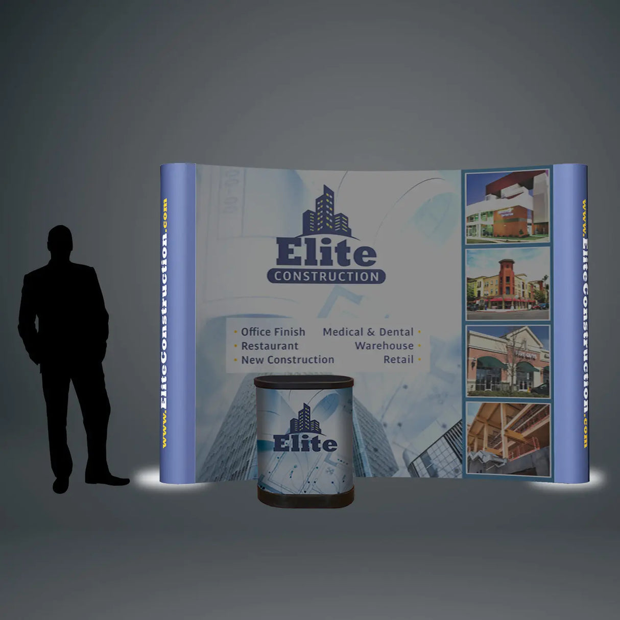 10 Ft Pop Up Display - Do Tradeshow - Custom Trade Show Displays and Booths in Minnesota