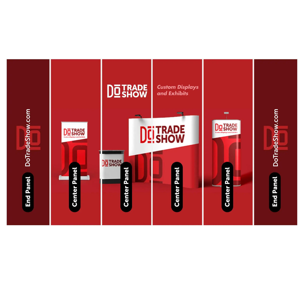 Graphic Packages for Booth Pop Up Displays DoTradeshow