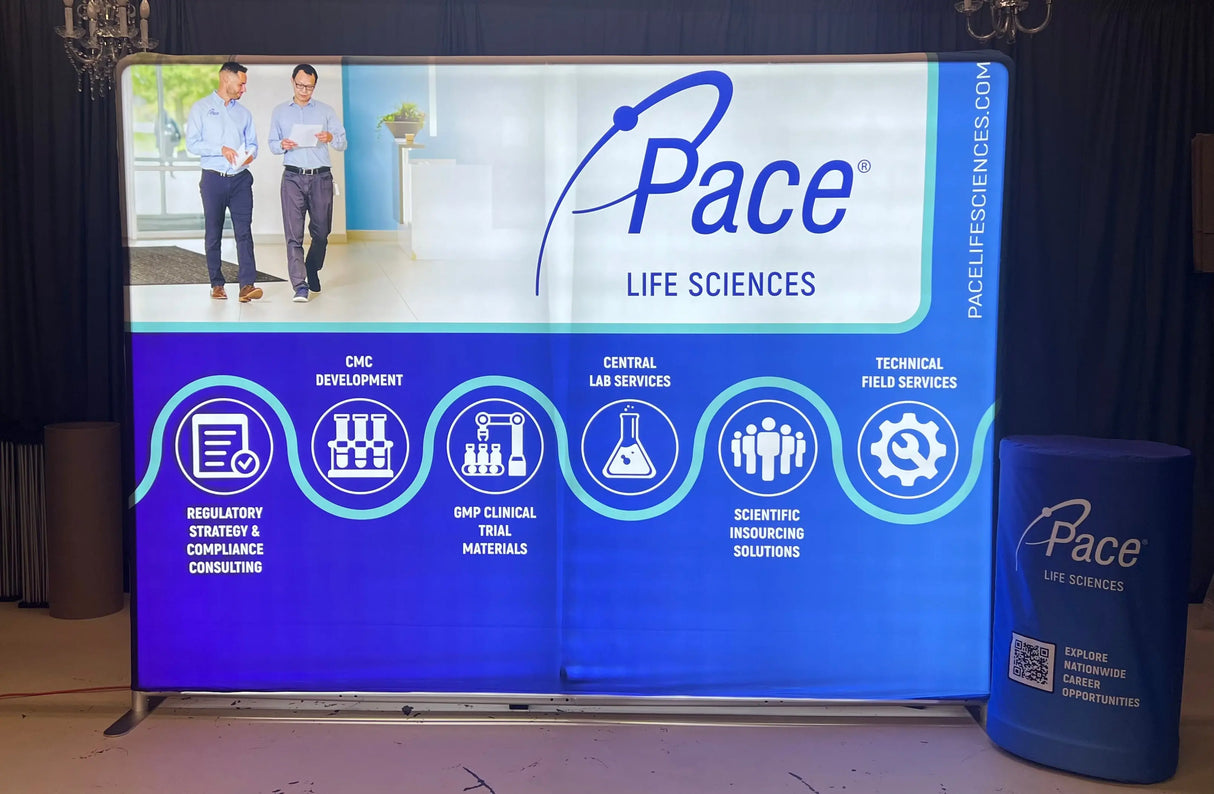 Back-Lit EZ-Tube Connect 10ft DoTradeshow