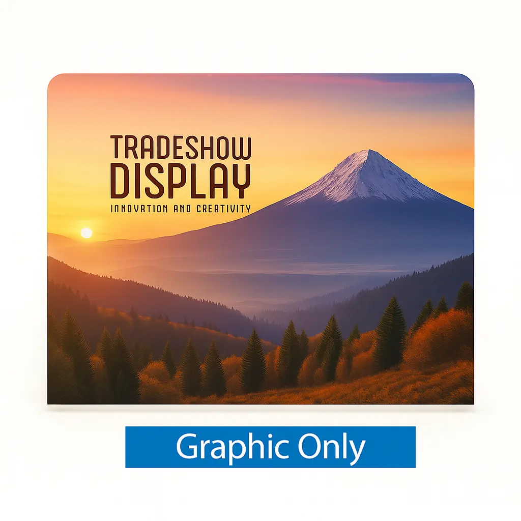 10 Ft EZ-Zip Display - Straight DoTradeshow