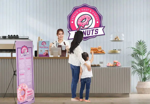 EZ-Zip Small Table Top Banner DoTradeshow