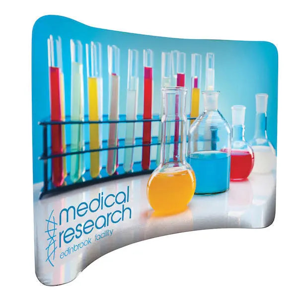8 Ft EZ-Zip Display - Curved DoTradeshow