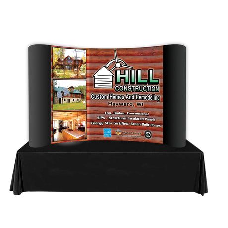 8 Ft Tabletop Pop Up Display DoTradeshow