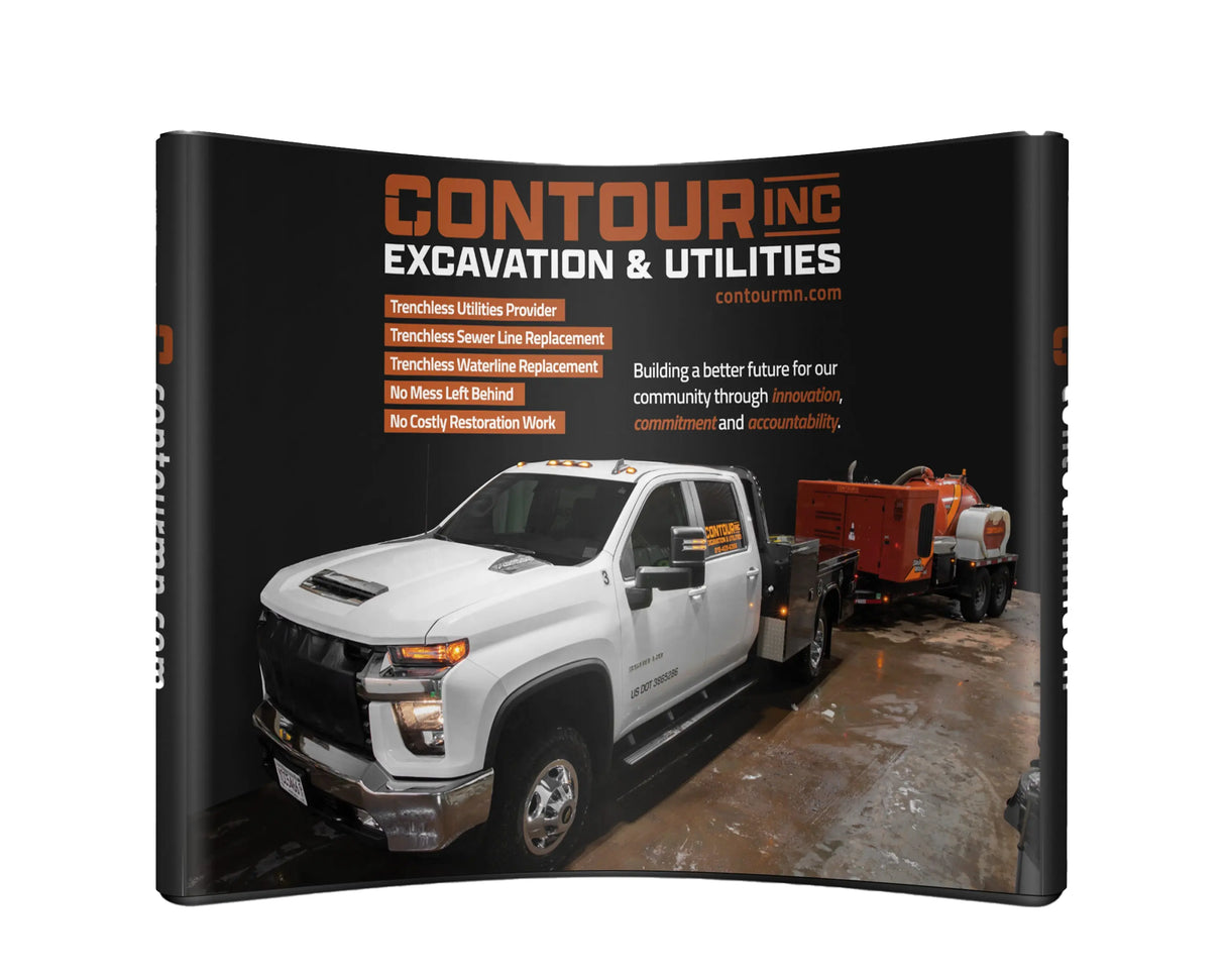 8 Ft Pop Up Display DoTradeshow