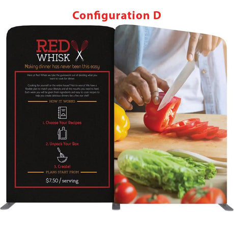 10ft EZ-Tube Configurations - 2 Parts DoTradeshow