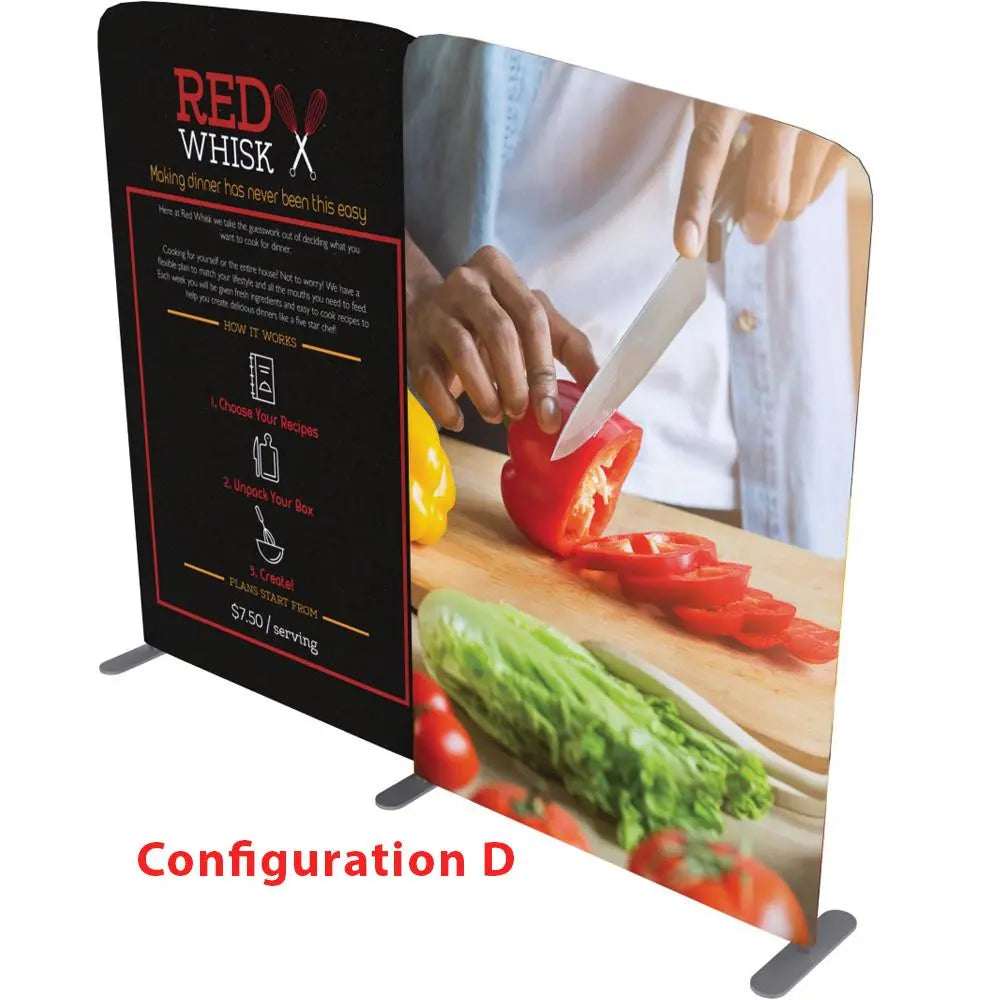 10ft EZ-Tube Configurations - 2 Parts DoTradeshow