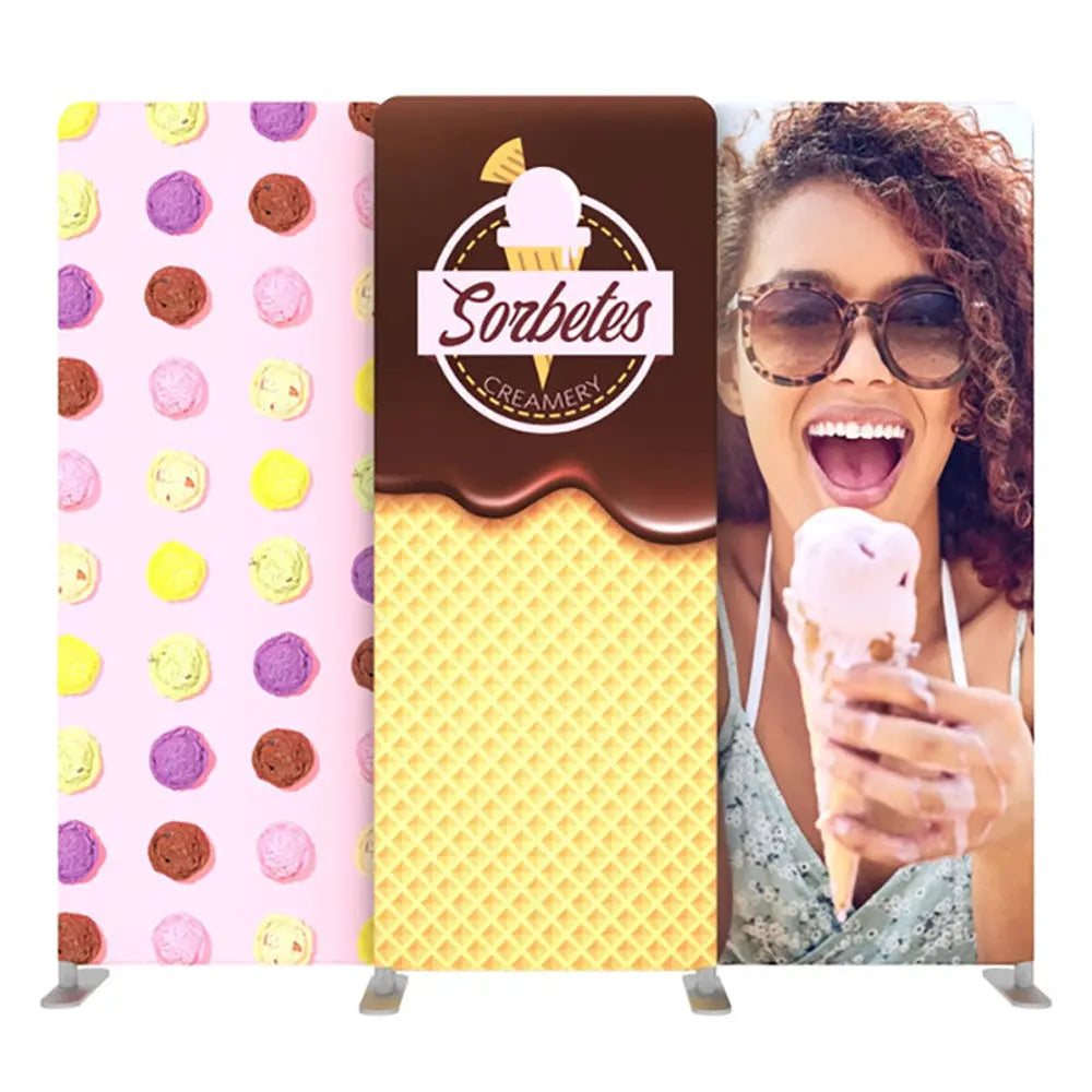10ft EZ-Tube Connect Back-Lit Configuration A DoTradeshow