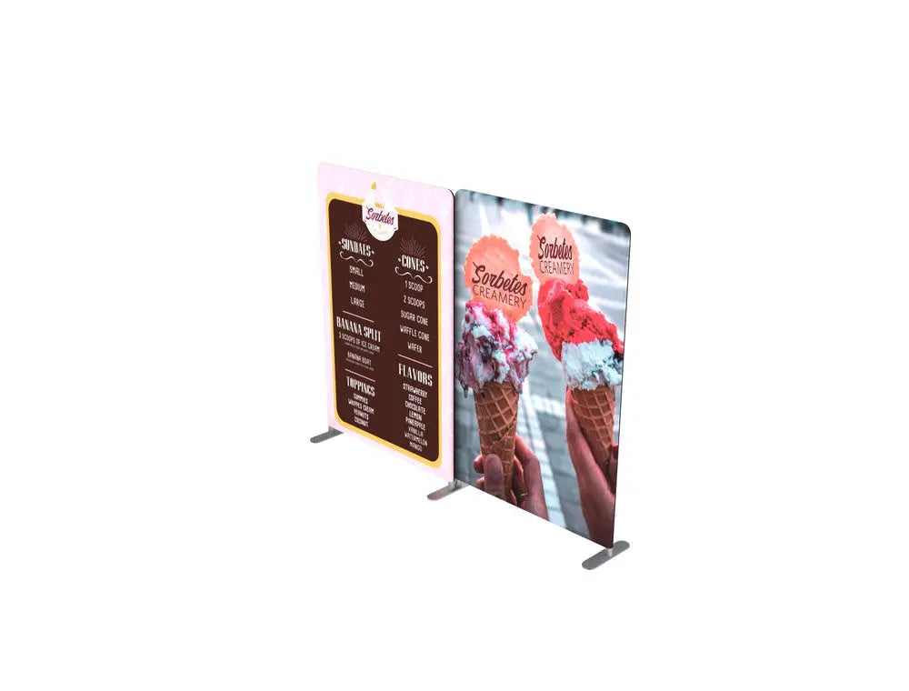10ft EZ-Tube Connect Back-Lit Configuration B DoTradeshow