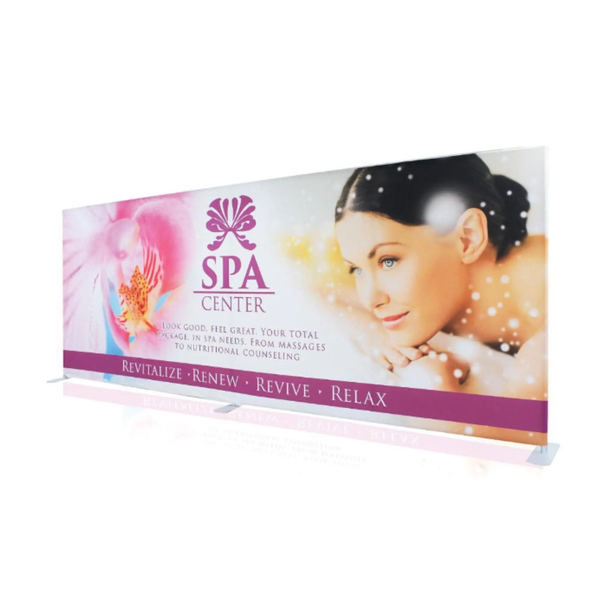 20 Ft EZ-ZIP DISPLAY - Straight DoTradeshow