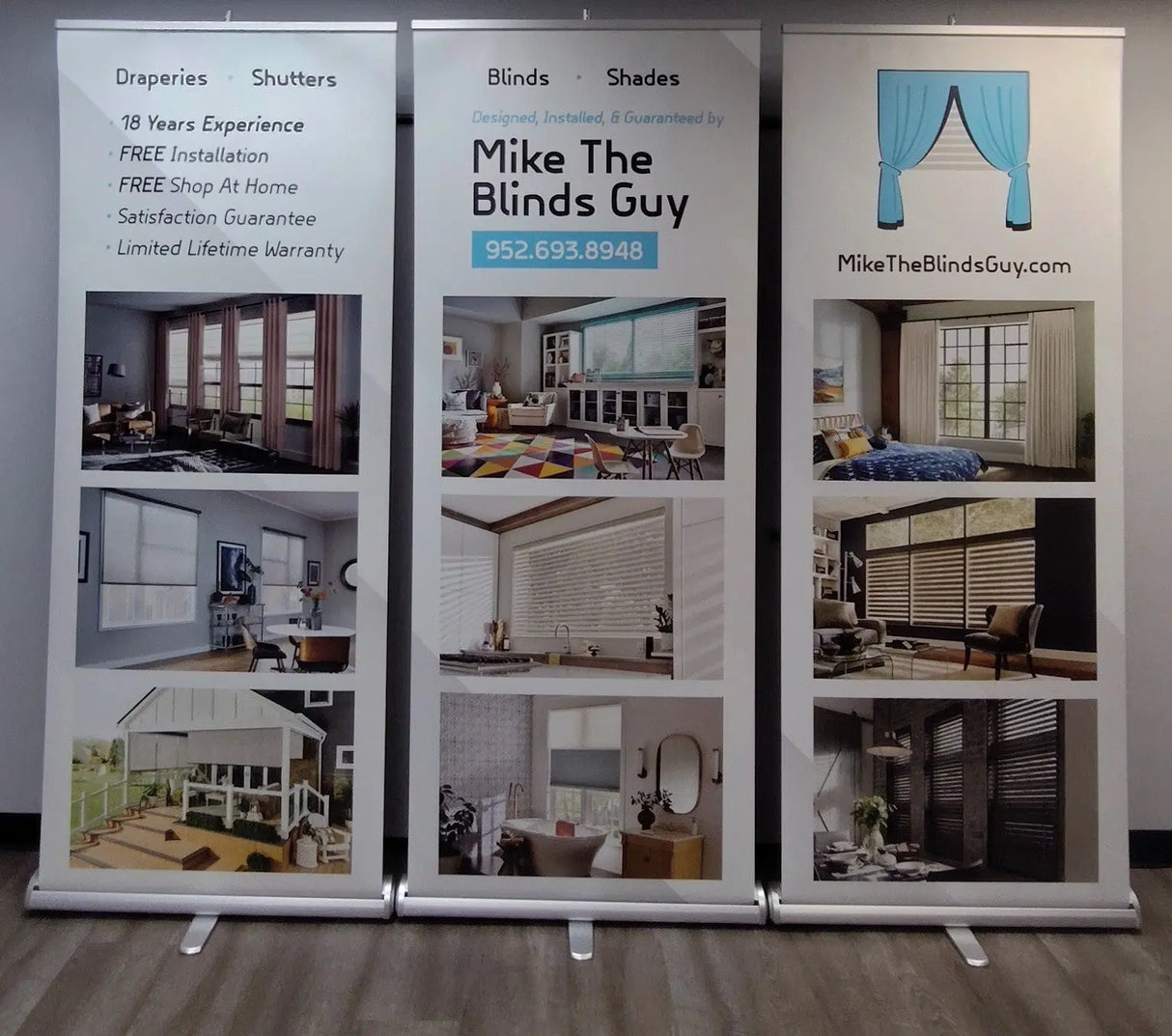 ECO - Triple Banner Display DoTradeshow