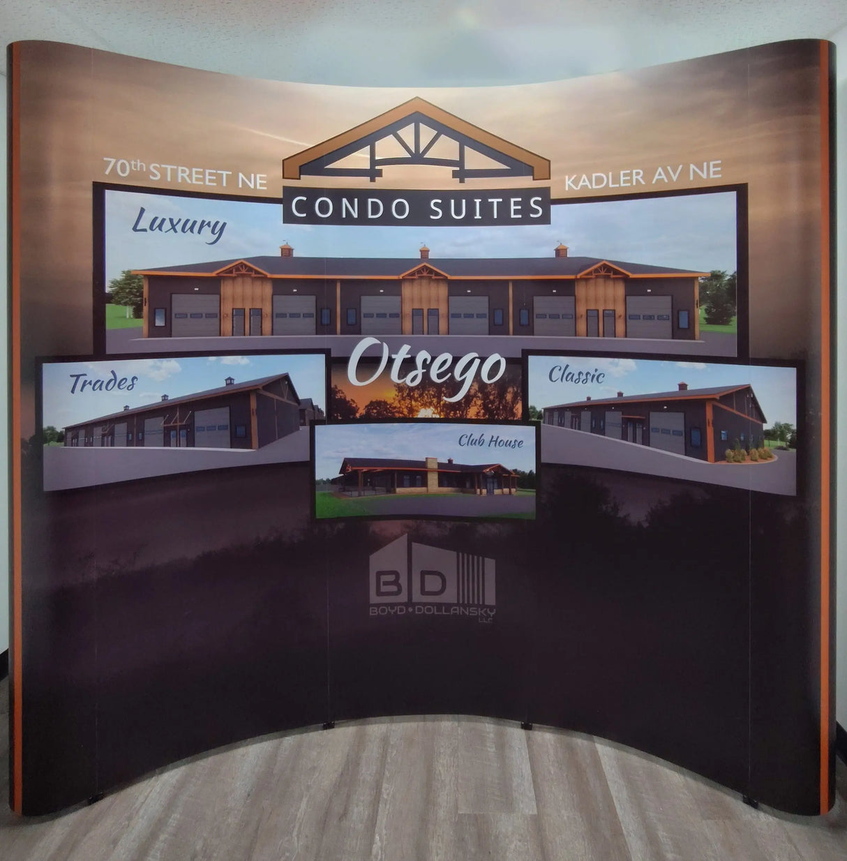 8 Ft Pop Up Display DoTradeshow