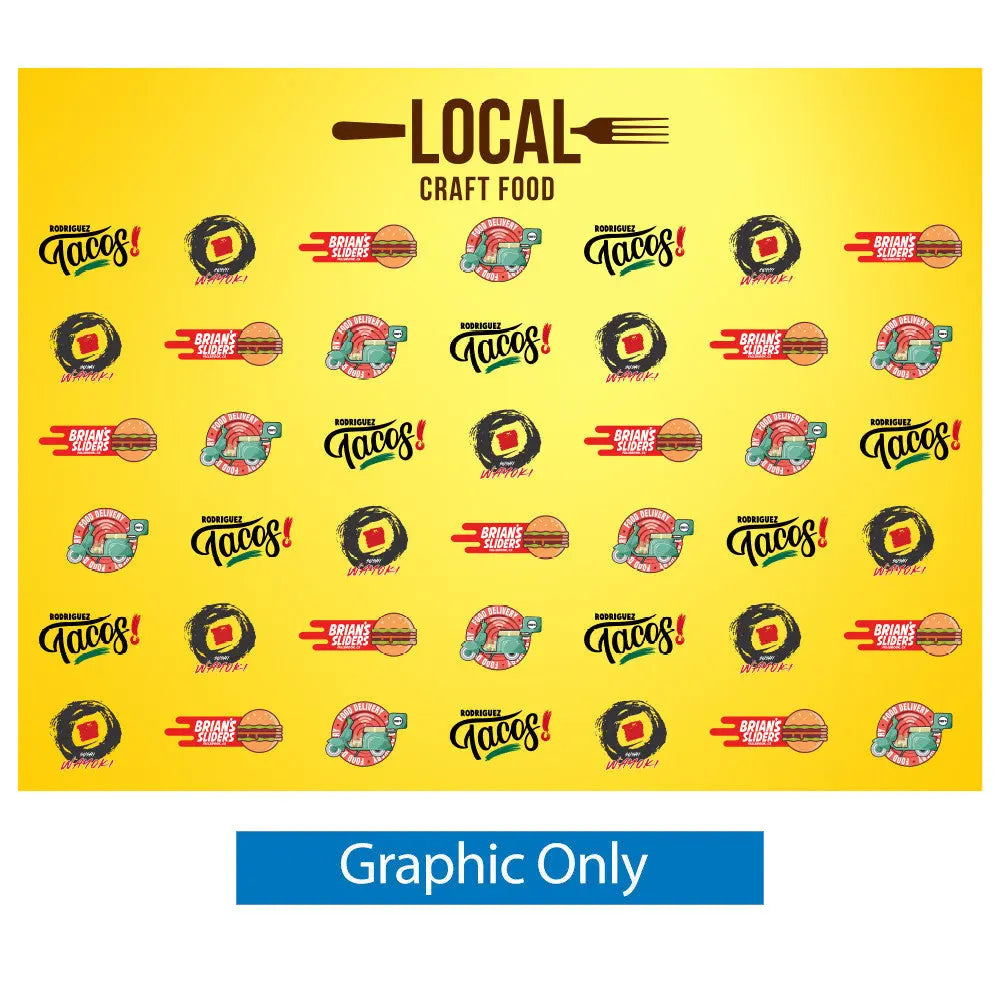 Economy Back Wall Banner DoTradeshow
