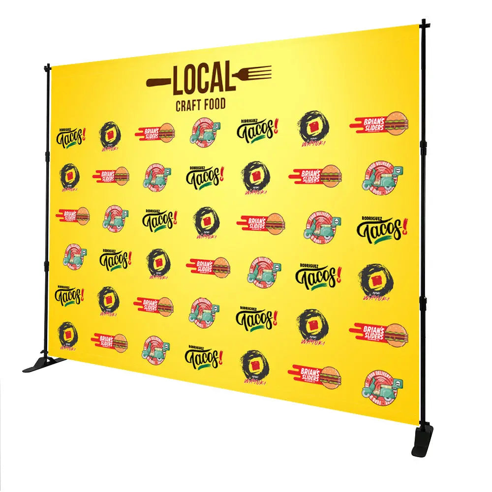 Economy Back Wall Banner DoTradeshow