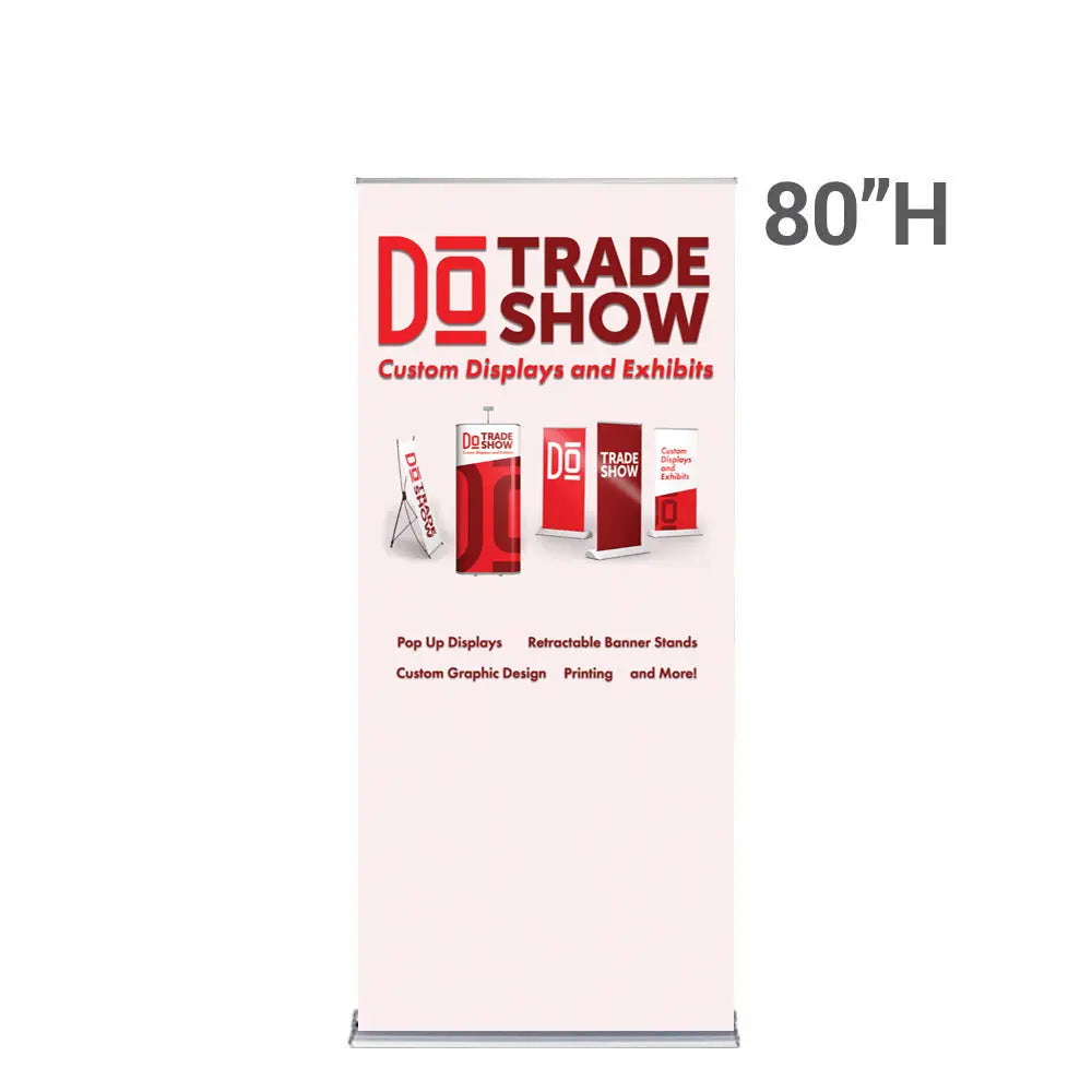 Silver Step Retractable Banner DoTradeshow