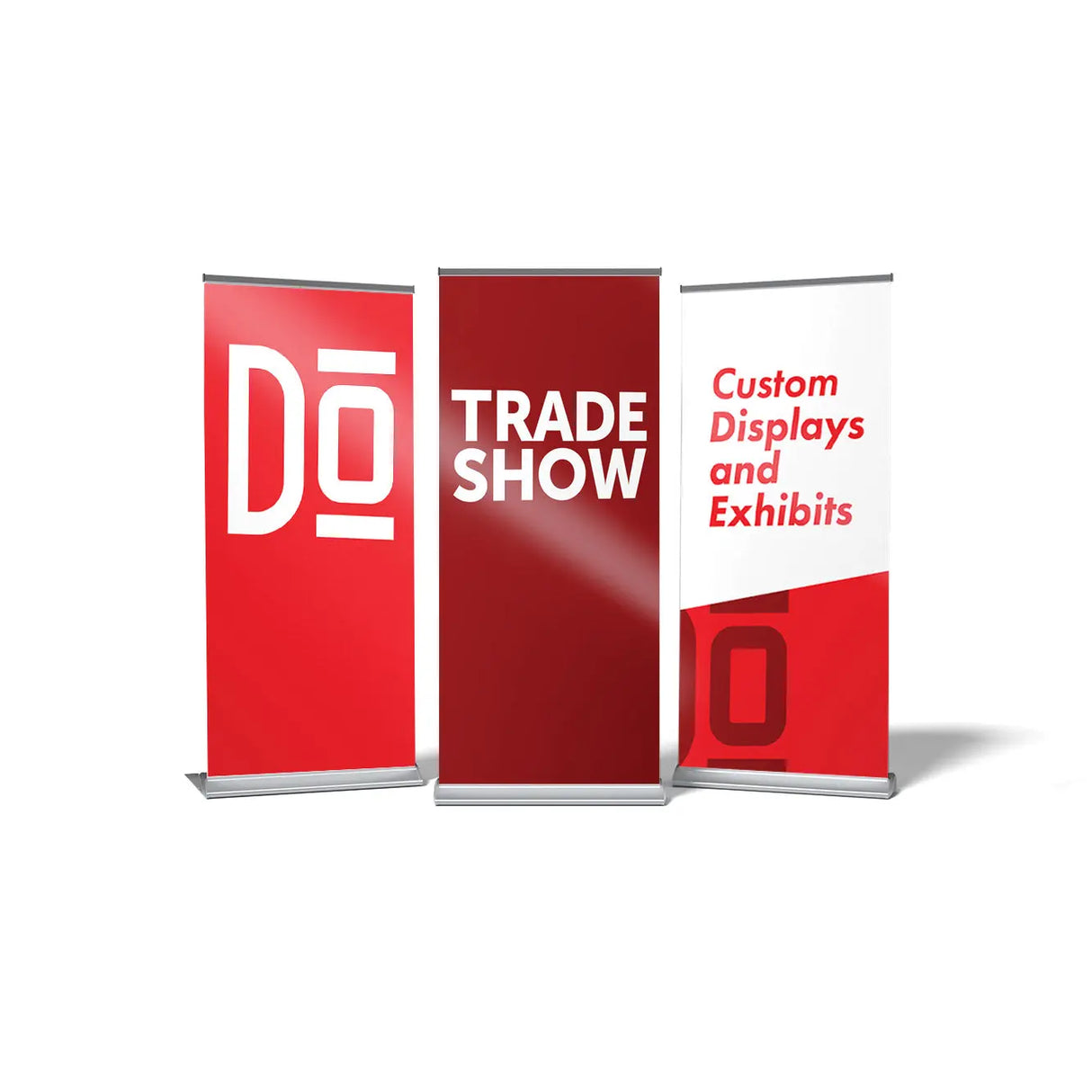 SilverStep - Triple Banner Display DoTradeshow