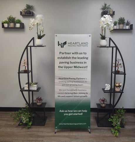 X-Framed Banner Stand DoTradeshow
