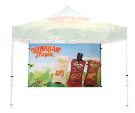 Casita 10 ft. Aluminum Tent Backwall Graphics DoTradeshow