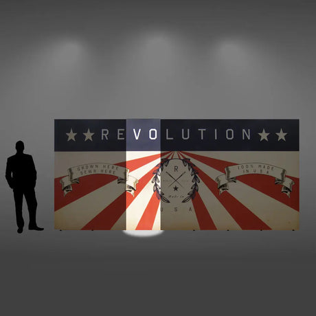 20 Ft Straight Pop Up Display - Do Tradeshow - Custom Trade Show Displays and Booths in Minnesota