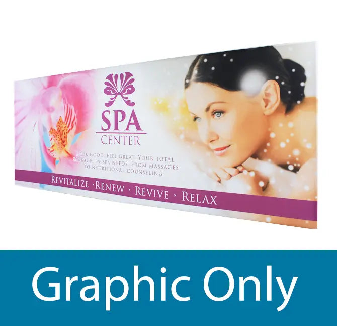 Replacement Graphic for EZ-Zip Display Curved or Straight DoTradeshow