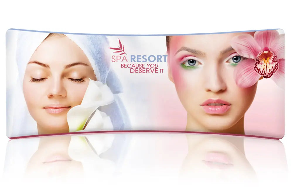 20 Ft EZ-Zip Display - Curved DoTradeshow