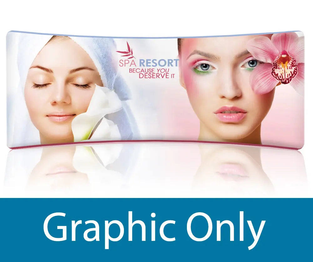 20 Ft EZ-Zip Display - Curved DoTradeshow