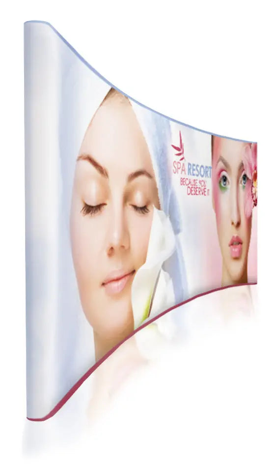 20 Ft EZ-Zip Display - Curved DoTradeshow