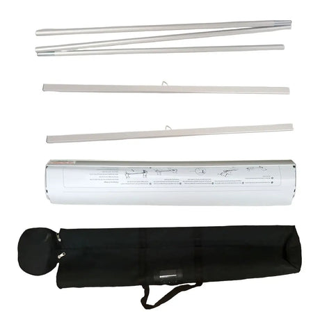 Double-Sided Retractable Banner Hardware in Carrying Bag - Do Tradeshow - Custom Trade Show Displays and Booths in Minnesota