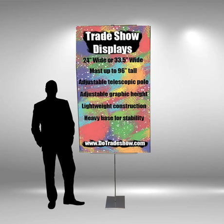31.5" Adjustable Banner Stand DoTradeshow