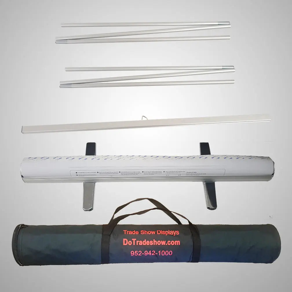 Retractable Banner Hardware - Triangle in Carrying Case - Do Tradeshow - Custom Trade Show Displays and Booths in Minnesota