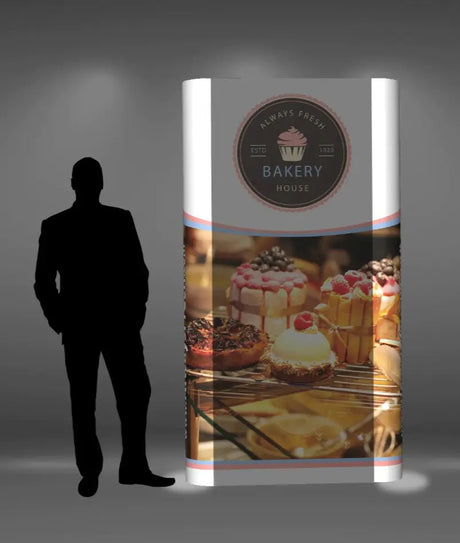 Back-Lit Pop Up Panel Upgrade Cost for Packages DoTradeshow