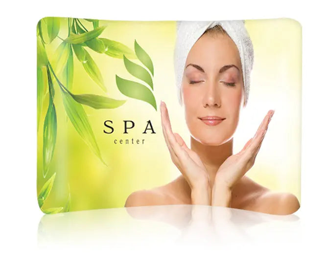 8 Ft EZ-Zip Display - Curved DoTradeshow