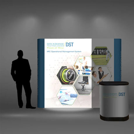 9 Ft Pop Up Display - Do Tradeshow - Custom Trade Show Displays and Booths in Minnesota