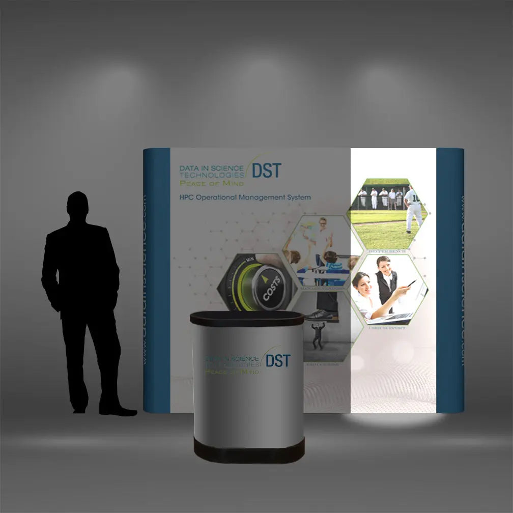 9 Ft Pop Up Display - Do Tradeshow - Custom Trade Show Displays and Booths in Minnesota