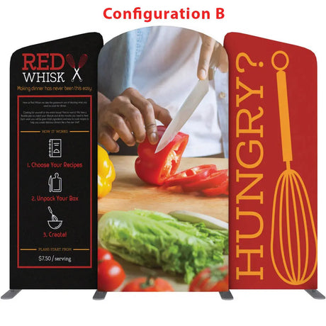 10ft EZ-Tube Configurations - 3 Parts DoTradeshow