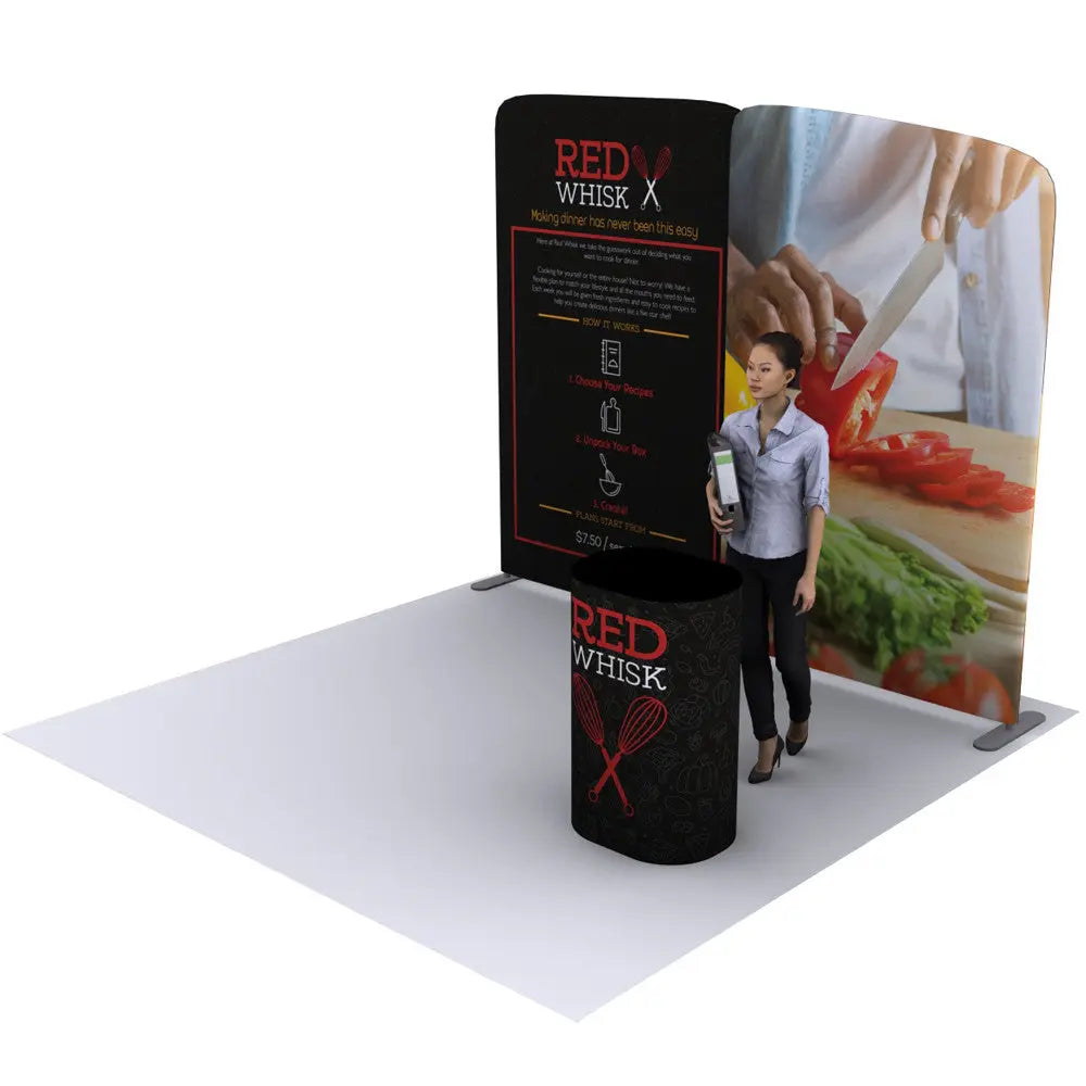 10ft EZ-Tube Configurations - 2 Parts DoTradeshow