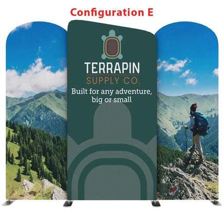 10ft EZ-Tube Configurations - 3 Parts DoTradeshow