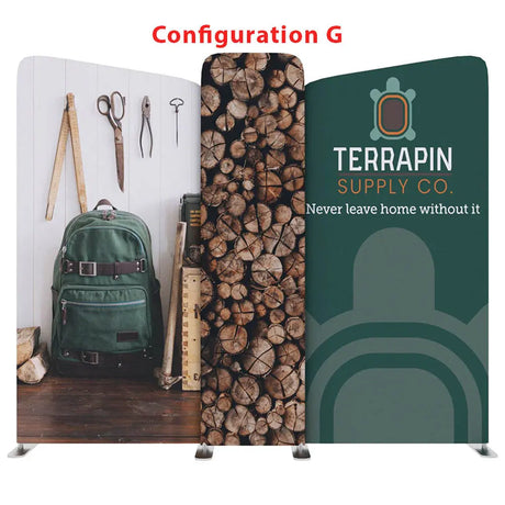 10ft EZ-Tube Configurations - 3 Parts DoTradeshow