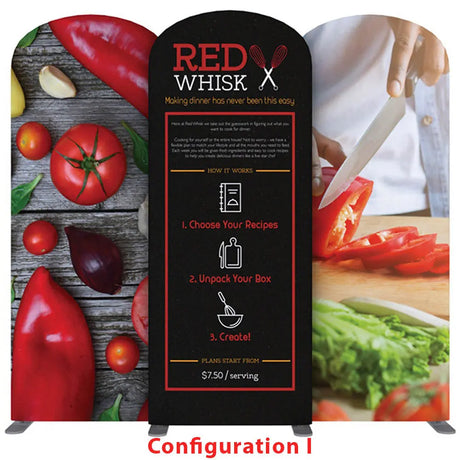 10ft EZ-Tube Configurations - 3 Parts DoTradeshow