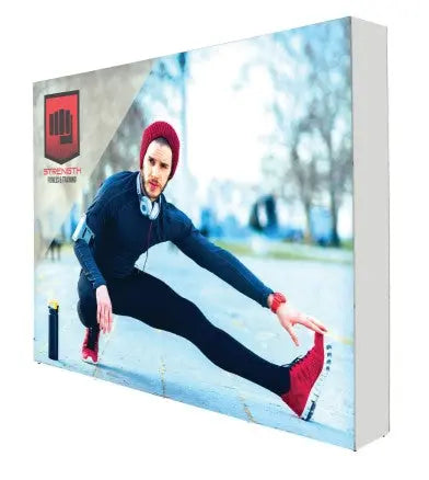 10x7.5 Light Wall Display DoTradeshow