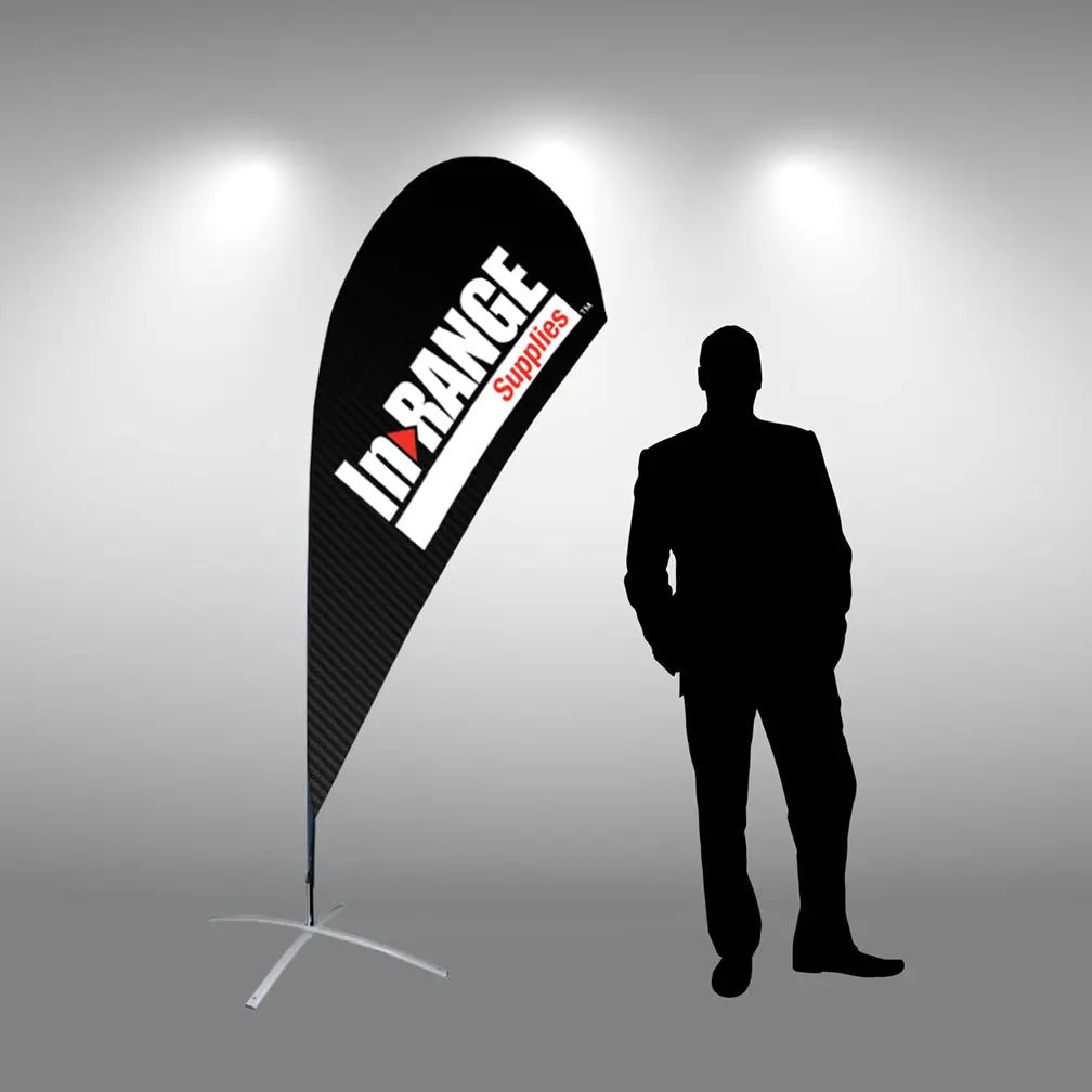 Standard Tear Drop Flag - Do Tradeshow - Custom Trade Show Displays and Booths in Minnesota