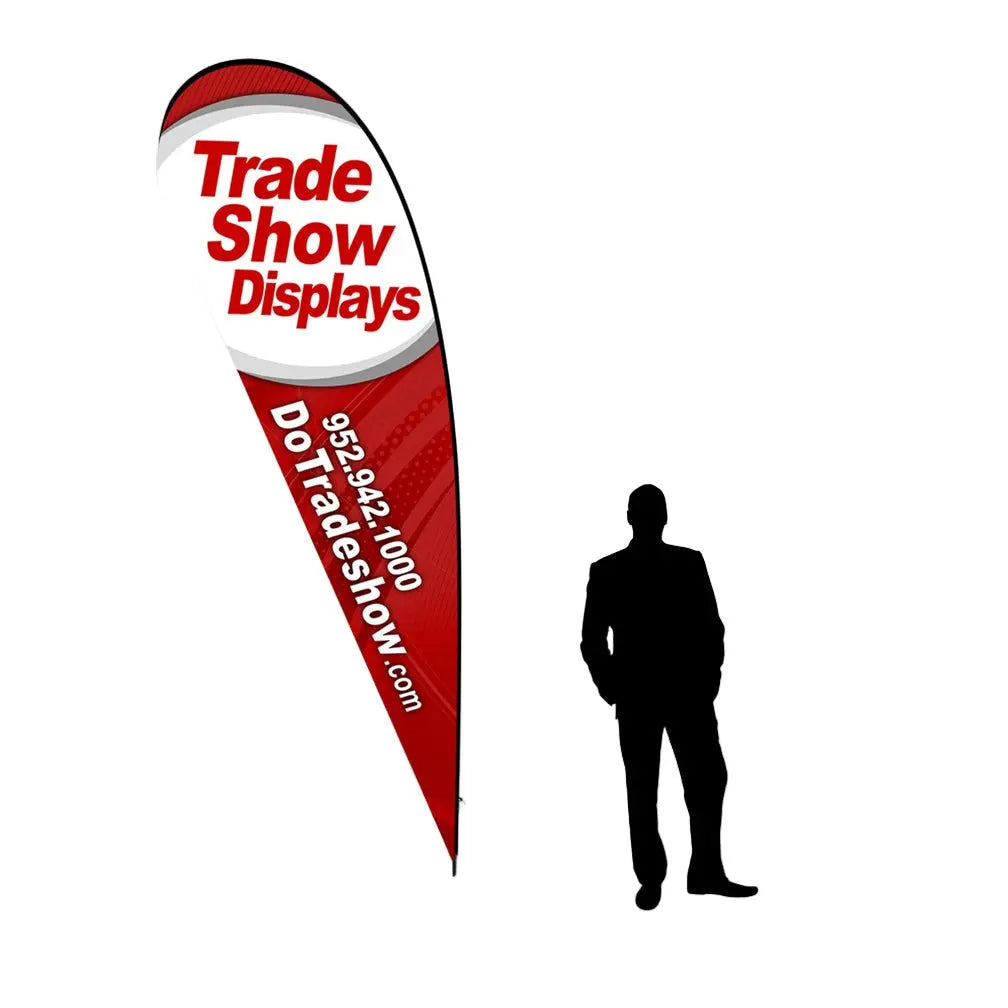 Replacement Graphic for Tall Tear Drop Flag - Do Tradeshow - Custom Trade Show Displays and Booths in Minnesota