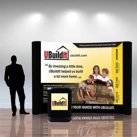 UBuildIt 10 Ft Pop Up Display - Do Tradeshow - Custom Trade Show Displays and Booths in Minnesota