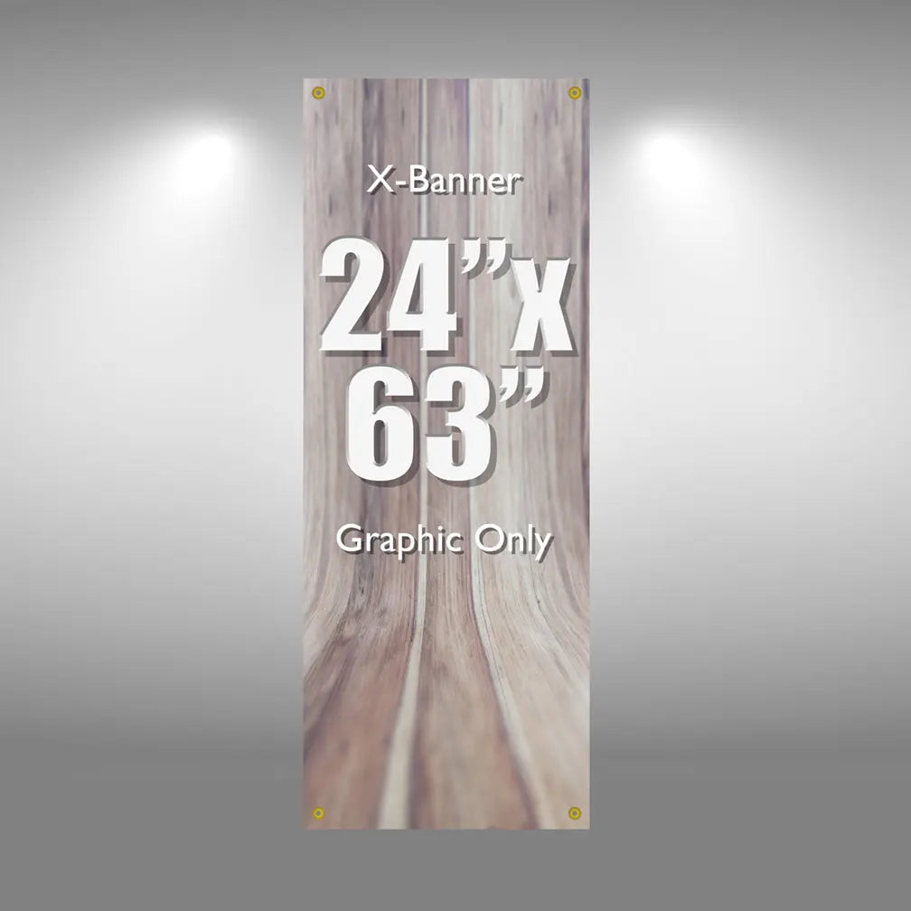 X-Framed Banner Stand - Do Tradeshow - Custom Trade Show Displays and Booths in Minnesota