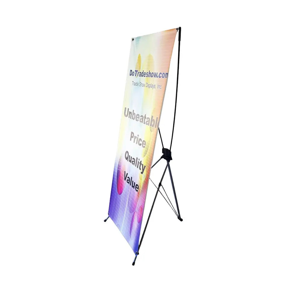 X-Framed Banner Stand - Do Tradeshow - Custom Trade Show Displays and Booths in Minnesota