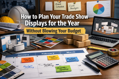 How to Plan Your Trade Show Displays for the Year (Without Blowing Your Budget)