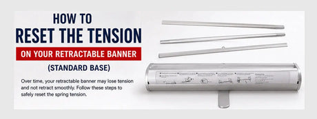 How to Fix a Retractable Banner That Won’t Retract DoTradeshow
